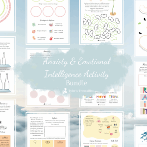 My Mindful Moments- Anxiety & Emotional Intelligence Activity Bundle