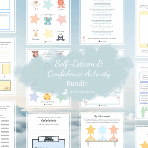 My Mindful Moments- Self-Esteem & Confidence Activity Bundle